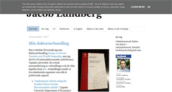 Desktop Screenshot of jacoblundberg.se